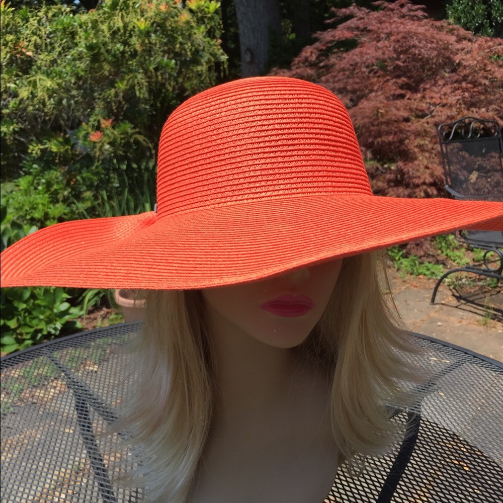Backless wide brim hat, packable, UPF +50